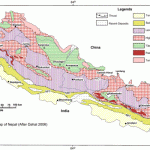 Harta geologica a Nepalului