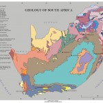 Harta geologica a Africii de Sud