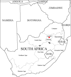 Harta muta a Africii de Sud