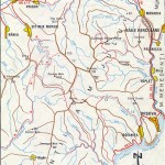 Harta Muntilor Almaj (Carpatii Occidentali) 1