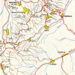 Harta Muntilor Meses (Carpatii Occidentali)