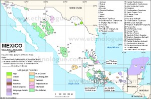 Harta lingvistica a Mexicului