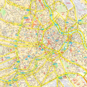Harta orasului Viena