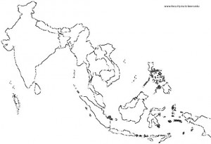 Harta oarba a Asiei de Sud Est