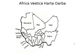 Harta muta Africa de Vest