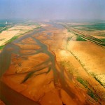 Imagine din delta fluviului Huang He (China)