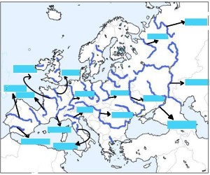 Harta muta Raurile Europei