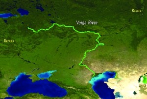 Cel mai lung rau din Europa - Volga