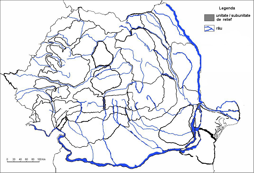 Harta Muta A Romaniei