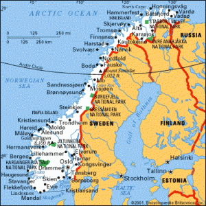 Harta Norvegia