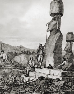james cook masurand o statuie moai