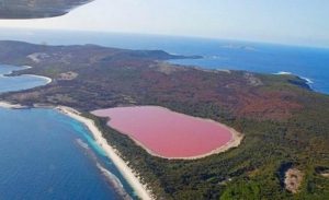 Lacul roz australia