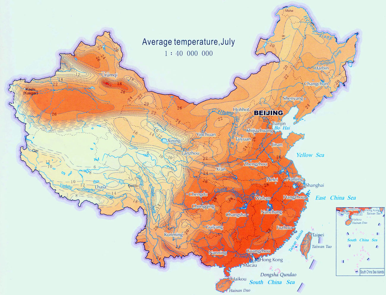 Климатические условия в разных частях китая. Климатическая карта Китая. Климатическая карта кита. Климатические условия Китая карта. Природные зоны Китая карта.