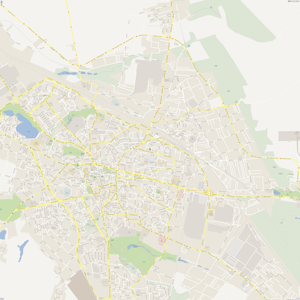 Harta Craiova Profu' de geogra'