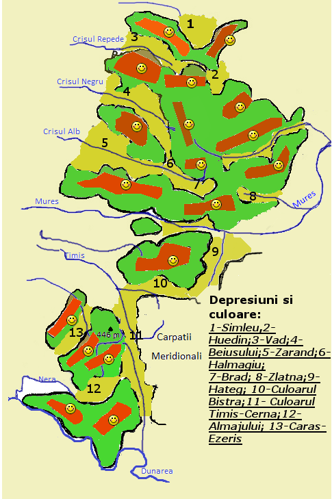 Joc identificare munti Carpatii Occidentali