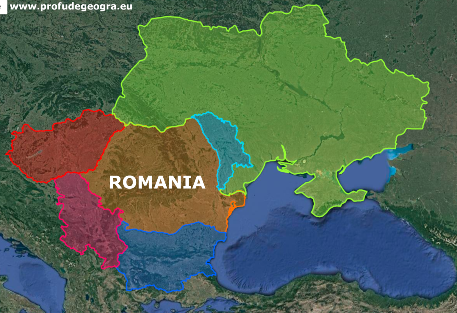        Joc Geografie Bac Spatiul Romanesc , Spatiul European

