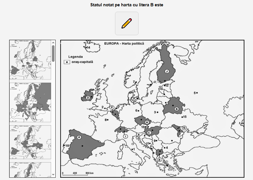 Joc geografie quizz